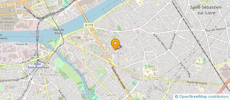localisation de l'entreprise NEGOCE AUTO NANTAIS à NANTES
