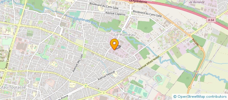 localisation de l'entreprise NEGOCE AUTO PALOISE à PAU
