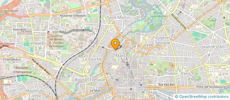 localisation de l'entreprise NEGOCE AUTOMOBILE EUROPEEN à RENNES