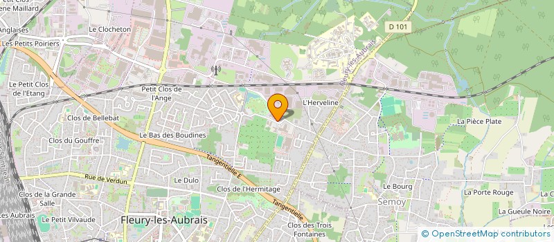 localisation de l'entreprise NEGOCE BASTO à FLEURY-LES-AUBRAIS