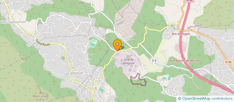 localisation de l'entreprise NEGOCE BTP INVESTISSEMENT à PEYPIN