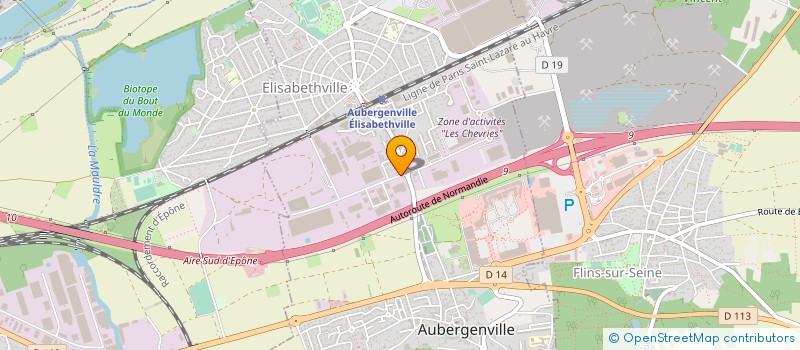 localisation de l'entreprise NEGOCE D'EQUIPEMENT POUR LA CONSTRUCTION à AUBERGENVILLE