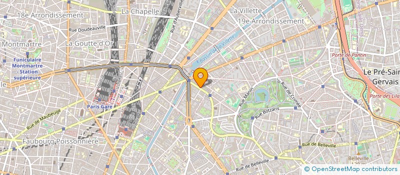 localisation de l'entreprise NEGOCE DE MATERIEL EN TOUS GENRES  PARIS