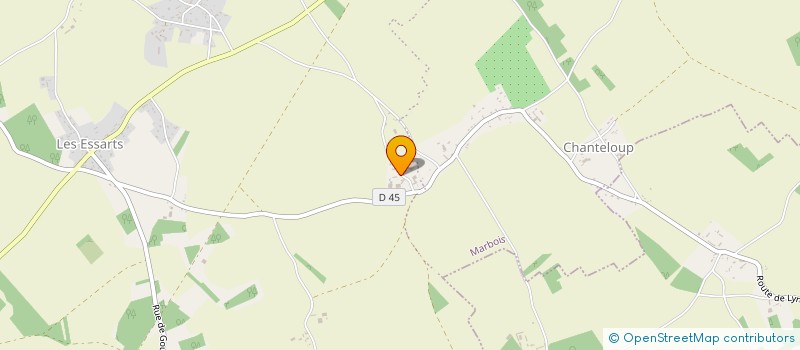 localisation de l'entreprise NEGOCE DES ESSARTS  MARBOIS
