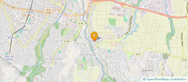 localisation de l'entreprise NEGOCE DISTRIBUTION MASCAREIGNES  SAINTE-MARIE