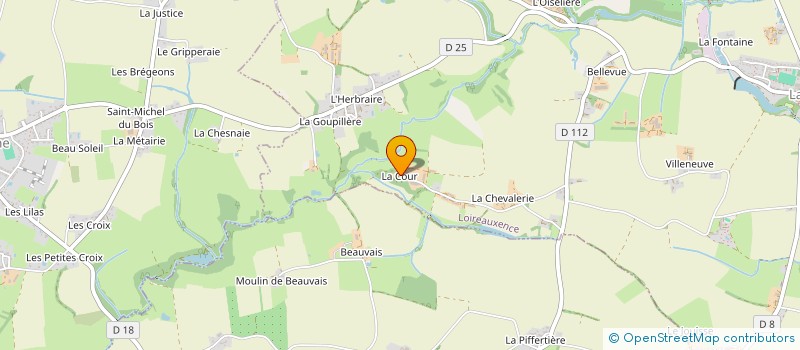 localisation de l'entreprise NEGOCE DU BRAY  MONTRELAIS