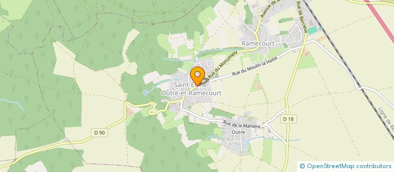 localisation de l'entreprise NEGOCE ET MARKETING  COURTRIZY ET FUSSIGNY