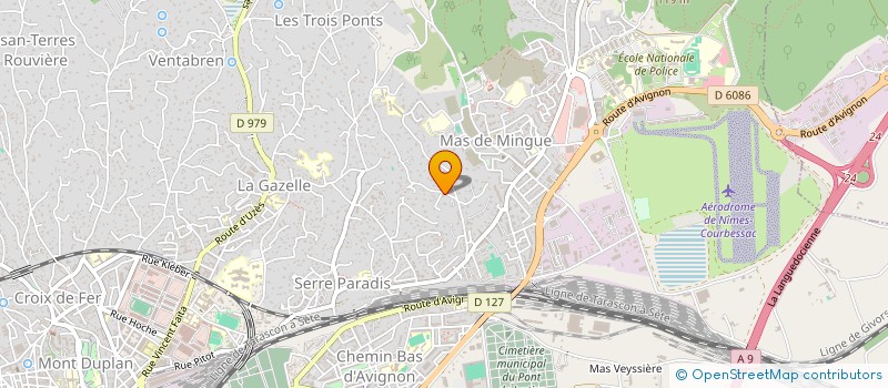 localisation de l'entreprise NEGOCE GENERAL MARCHANDISES à NIMES