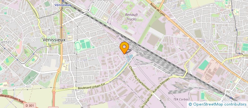 localisation de l'entreprise NEGOCE IMPOR EXPORT  SAINT-PRIEST