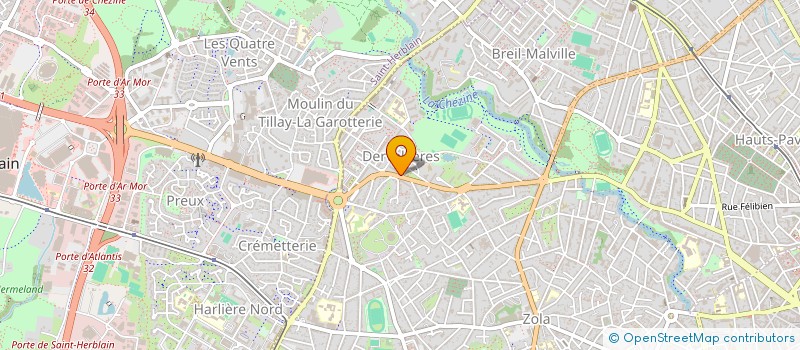 localisation de l'entreprise NEGOCE INTER EURL à NANTES