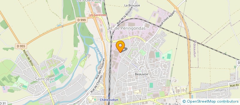 localisation de l'entreprise NEGOCE INTERNATIONAL SERVICE/AMGS à CHATEAUDUN