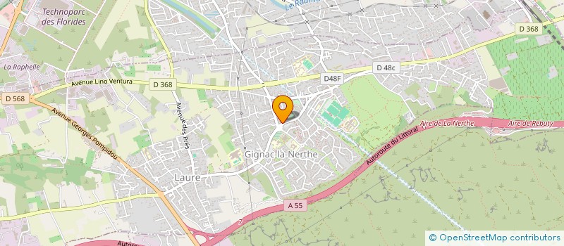 localisation de l'entreprise NEGOCE INTERNATIONALE ZN à GIGNAC-LA-NERTHE