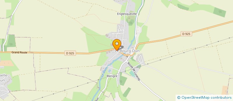 localisation de l'entreprise NEGOCE LES TILLEULS  LE BOURG-DUN