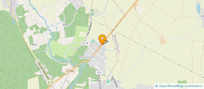 localisation de l'entreprise NEGOCE LOCATION à MAUPERTHUIS