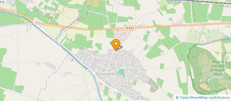 localisation de l'entreprise NEGOCE LOISIRS  PORTIRAGNES