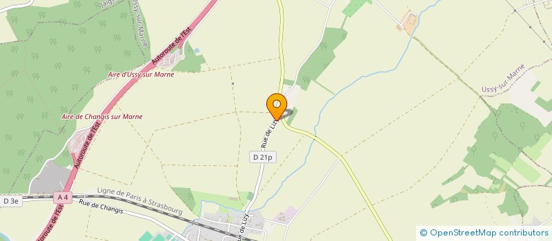 localisation de l'entreprise NEGOCE OIL  USSY-SUR-MARNE