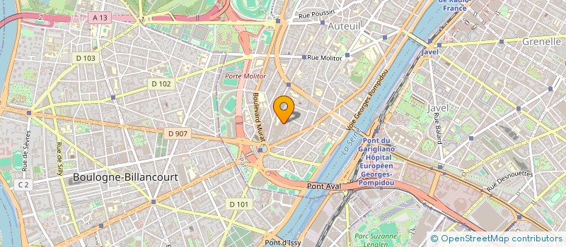 localisation de l'entreprise NEGOCE PAPIERS CARTONS à PARIS