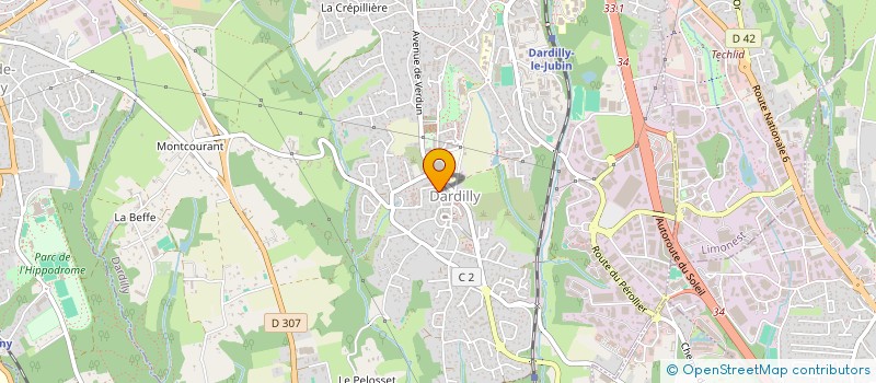 localisation de l'entreprise NEGOCE PLUS à DARDILLY