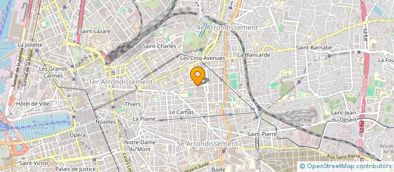 localisation de l'entreprise NEGOCE SERVICES AUTOMOBILES à MARSEILLE