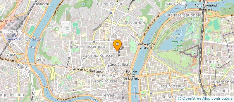 localisation de l'entreprise NEGOCE STAR à LYON