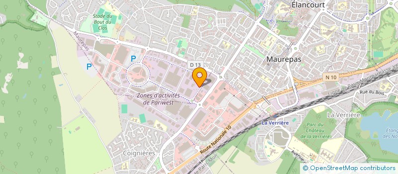 localisation de l'entreprise NEGOCE TOUS PRODUITS à MAUREPAS