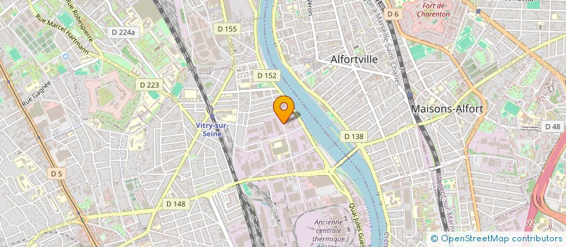 localisation de l'entreprise NEGOCE TOUS PRODUITS à VITRY-SUR-SEINE