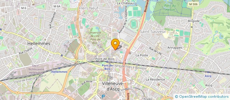 localisation de l'entreprise NEGOCE TRANSFERTS SERVICES à VILLENEUVE-D'ASCQ