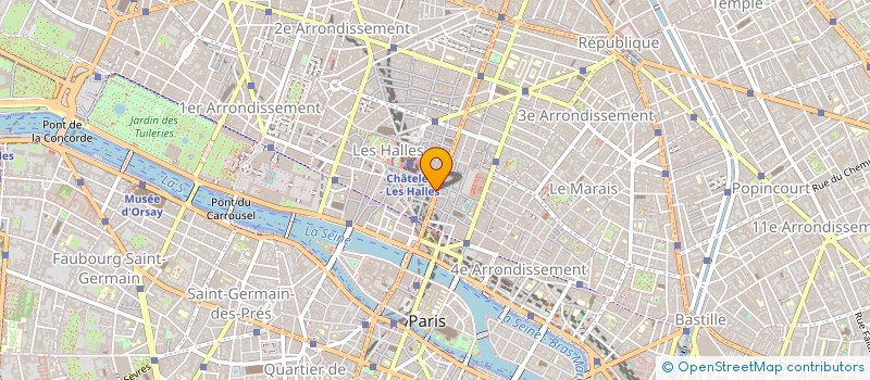 localisation de l'entreprise NEGOCE TRUCKS COMPANY à PARIS