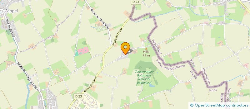 localisation de l'entreprise NEGOCE VEHICULES à BAILLEUL