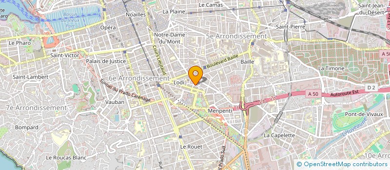 localisation de l'entreprise NEGOCENTRE à MARSEILLE