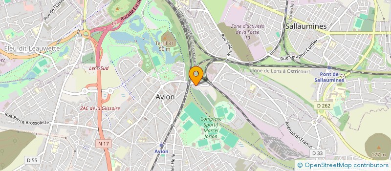 localisation de l'entreprise NEGOCES PIECES TP  AIX-NOULETTE