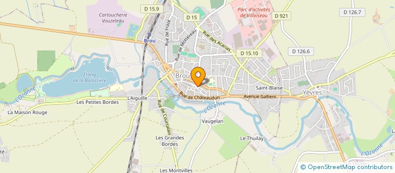 localisation de l'entreprise NEGOCES SERVICES INTERNATIONAL à BROU