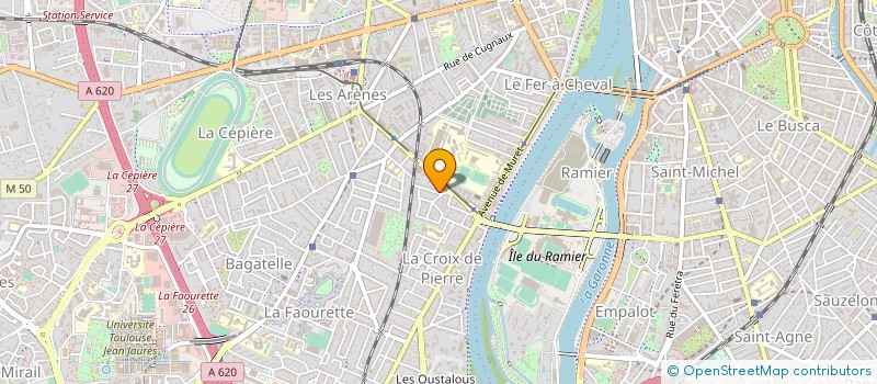 localisation de l'entreprise NEGOCES SERVICES OCCITAN à TOULOUSE