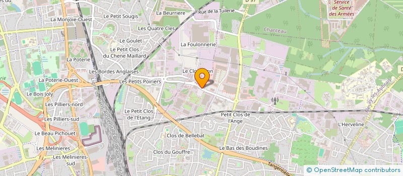 localisation de l'entreprise NEGOCESTRANS à FLEURY-LES-AUBRAIS