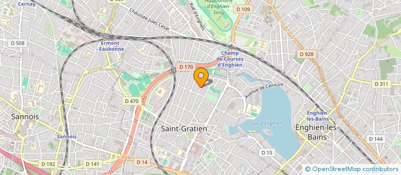 localisation de l'entreprise NEGOCI GESTION CONSULTING SCI à SAINT-GRATIEN