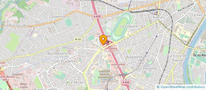 localisation de l'entreprise NEGOCIANTS EN CLIMATISATION ET VENTILATION à TOULOUSE