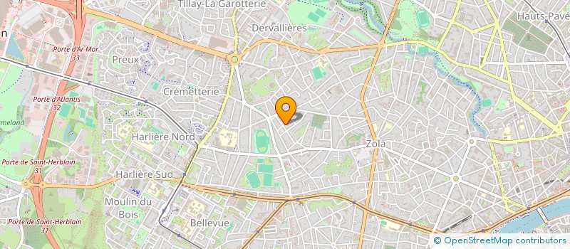 localisation de l'entreprise NEGOCIATEUR COORDINATEUR DE SERVICES à NANTES