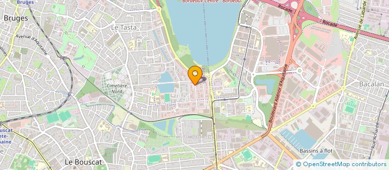 localisation de l'entreprise NEGOCIM à BRUGES