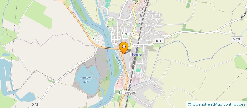 localisation de l'entreprise NEGOCITY  SEURRE