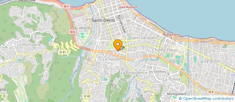 localisation de l'entreprise NEGODIS  SAINT-DENIS