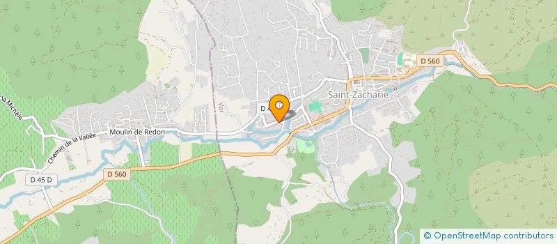 localisation de l'entreprise NEGODJIAN à SAINT-ZACHARIE