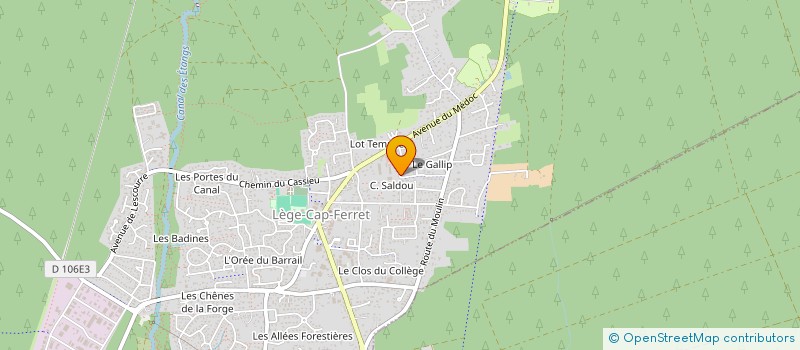 localisation de l'entreprise NEGOFEN  LANGOIRAN