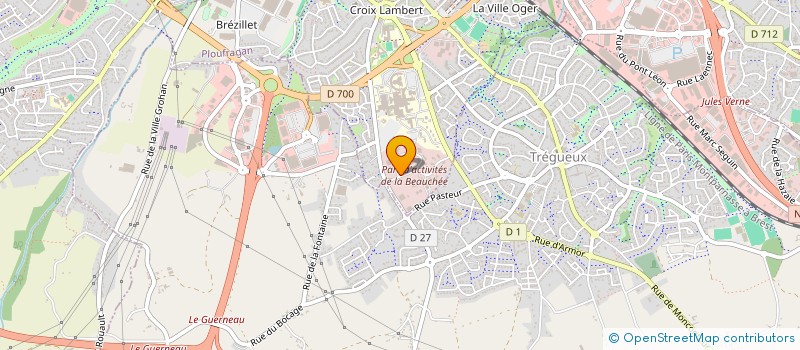 localisation de l'entreprise NEGOLAND ARMOR à SAINT-BRIEUC