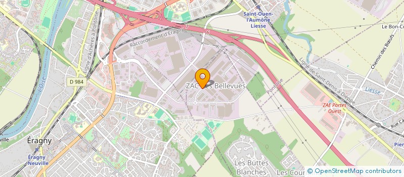 localisation de l'entreprise NEGOMAT à SAINT-DENIS
