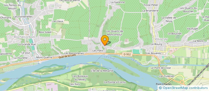 localisation de l'entreprise NEGOMAT  VOUVRAY