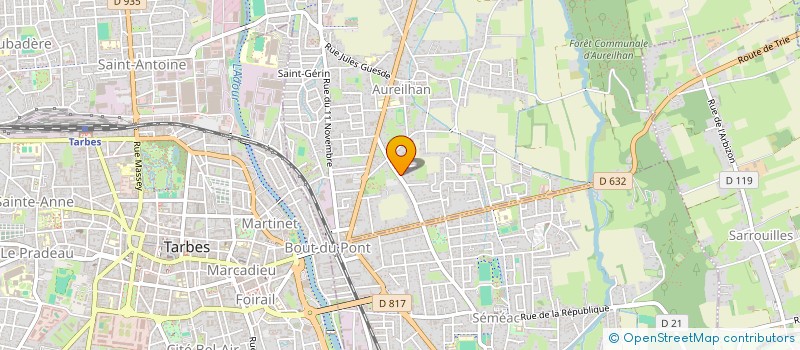 localisation de l'entreprise NEGOMAT  CHIS