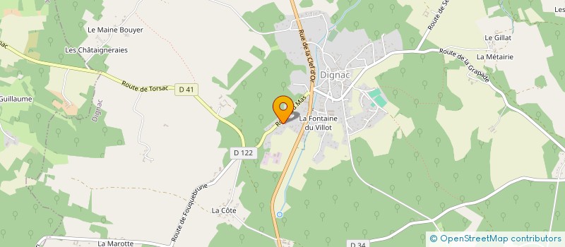 localisation de l'entreprise NEGOMAT DP à BOUEX