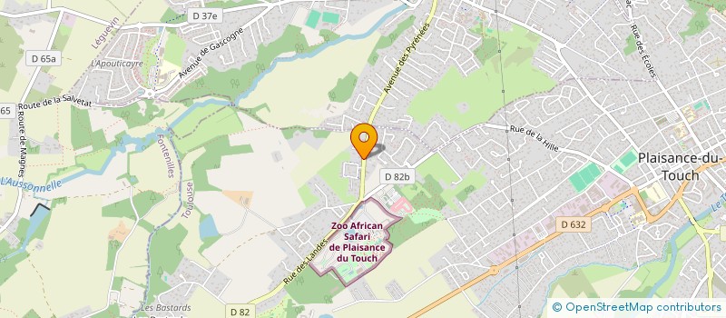 localisation de l'entreprise NEGOMI  PLAISANCE-DU-TOUCH