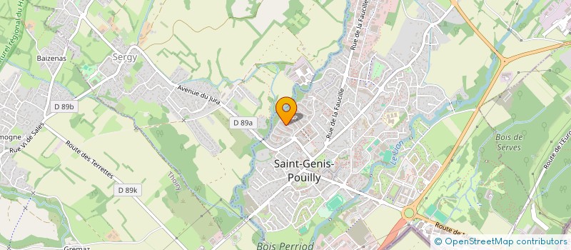 localisation de l'entreprise NEGOPRETS à SAINT-GENIS-POUILLY