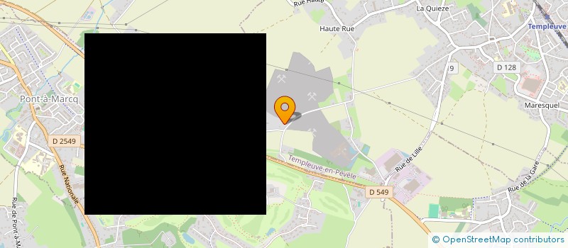 localisation de l'entreprise NEGOPRO TRAVAUX  TEMPLEUVE-EN-PEVELE